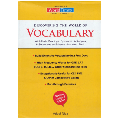 Discovering The World of Vocabulary By Adeel Niaz (JWT)