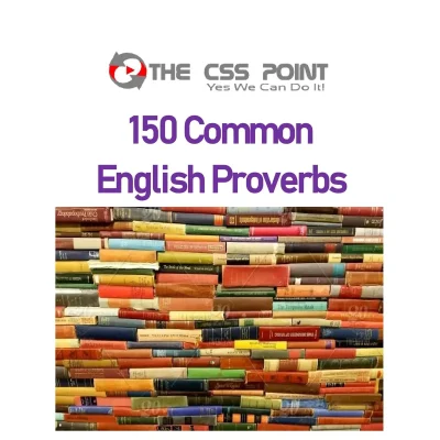 150 Common English Proverbs