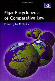 Elgar Encyclopedia of Comparative Law By Jan M Smits