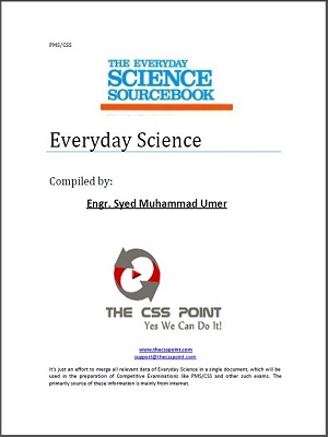 Everyday Science Solved MCQs & Short Notes Book
