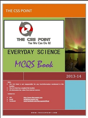 Everyday Science Solved MCQs & Short Notes Book