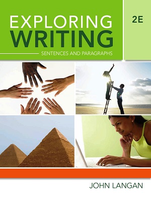 exploring writing sentences and paragraphs 2nd edition answer key
