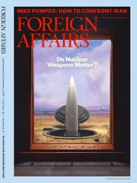 Foreign Affairs November December 2018 Issue