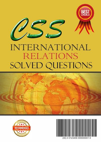 International Relations Solved Questions eBook