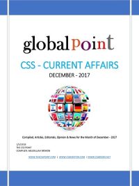 Monthly Global Point Current Affairs December 2017