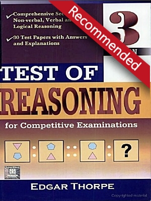 Test of Reasoning with Solved Answers 3rd Edition By Thorpe