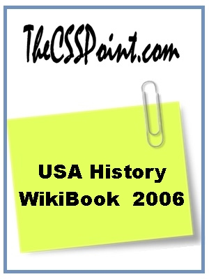 USA History WikiBook 2006