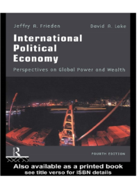International Political Economy By Jeffry A.Frieden and David A.Lake