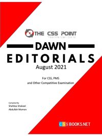 Monthly DAWN Editorials August 2021