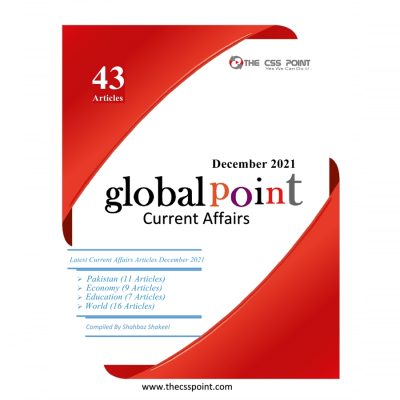 Monthly Global Point Current Affairs December 2021