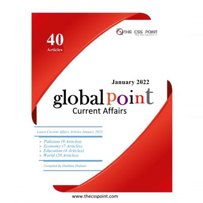 Monthly Global Point Current Affairs January 2022