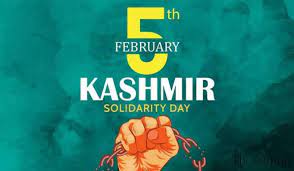 Kashmir Solidarity Day – 5 Feb 2022 By Ambassador (R) Masood Khalid