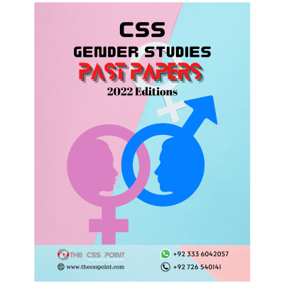 CSS Gender Studies Past Papers from 2016 to 2022