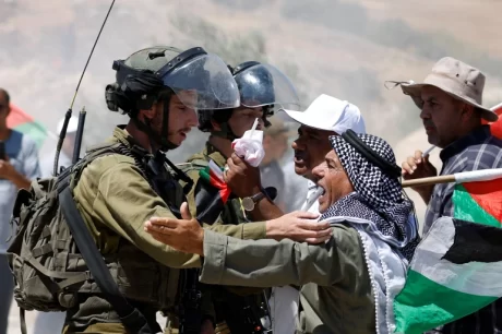 Bombing Palestinians