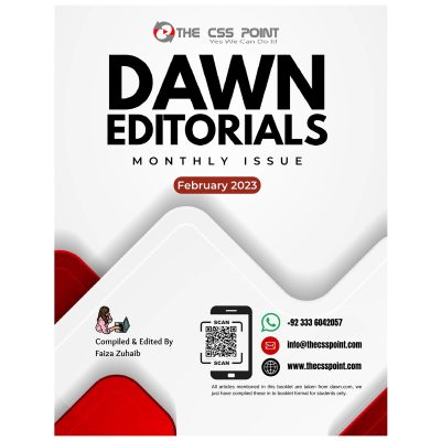 Dawn Editorials February 2023 Monthly Issue