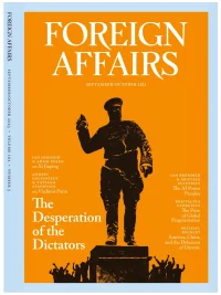 Foreign Affairs September October 2023 Issue