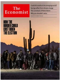 The Economist Magazine 27th January 2024