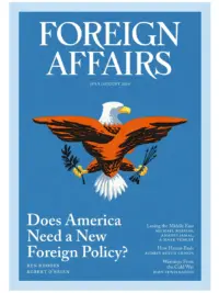 Foreign Affairs July August 2024 Issue