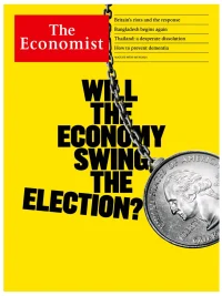 The Economist Magazine 10th August 2024