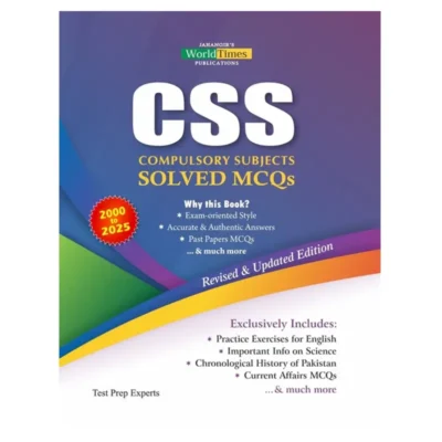 CSS Solved Compulsory MCQS 2000 to 2025 JWT