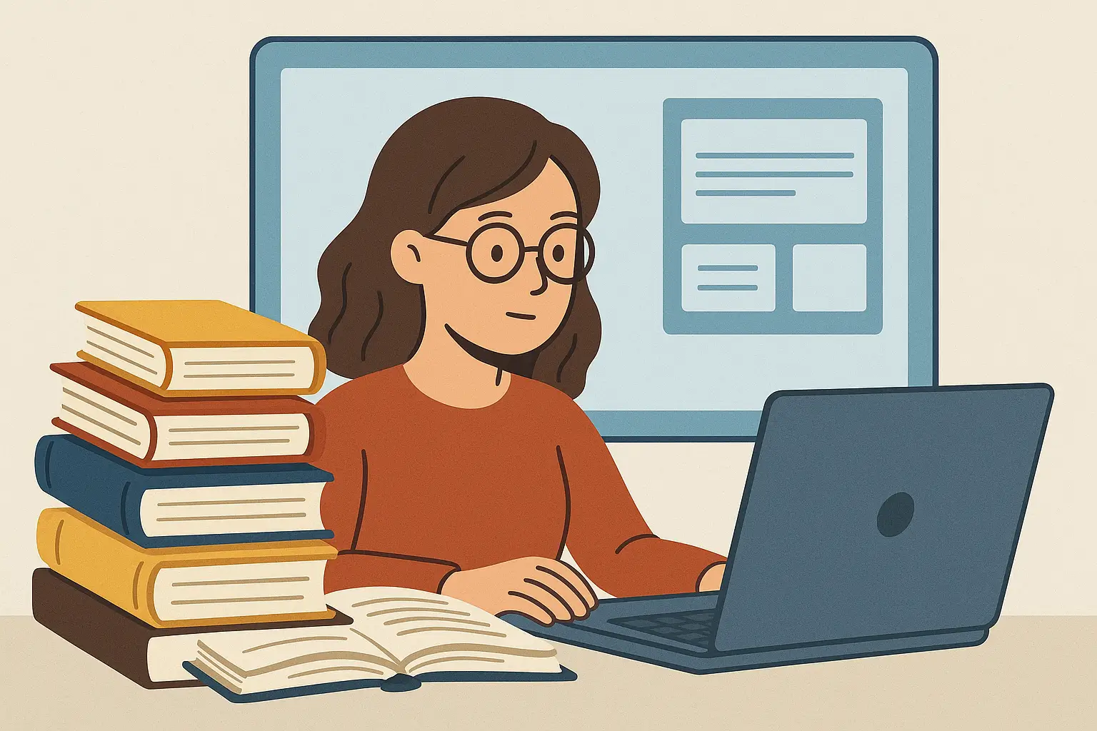 Between books and screens By Aisha Naz Ansari