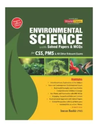 Environmental Science By Imran Bashir JWT