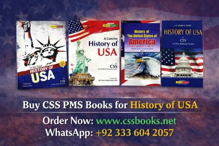 CSS History of USA Past Papers