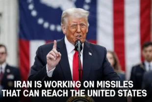 Donald​‍​‌‍​‍‌​‍​‌‍​‍‌ Trump says Iran is working on missiles that can reach US