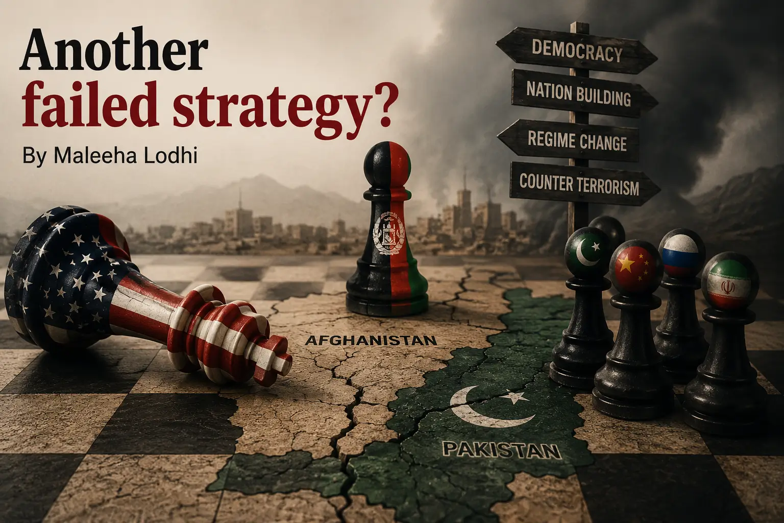 Another failed strategy? By Maleeha Lodhi