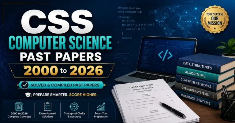 CSS Computer Science Past Papers 2000 to 2026