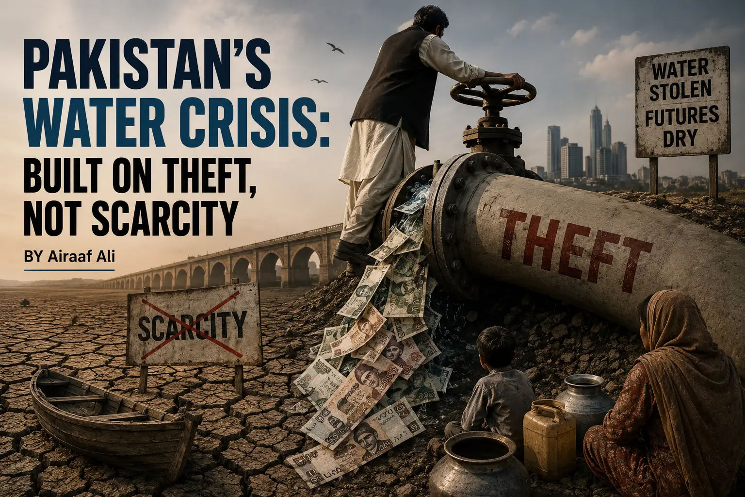 Pakistan's water crisis: built on theft, not scarcity BY Airaaf Ali