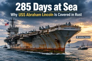 285 Days at Sea: Why USS Abraham Lincoln Is Covered in Rust