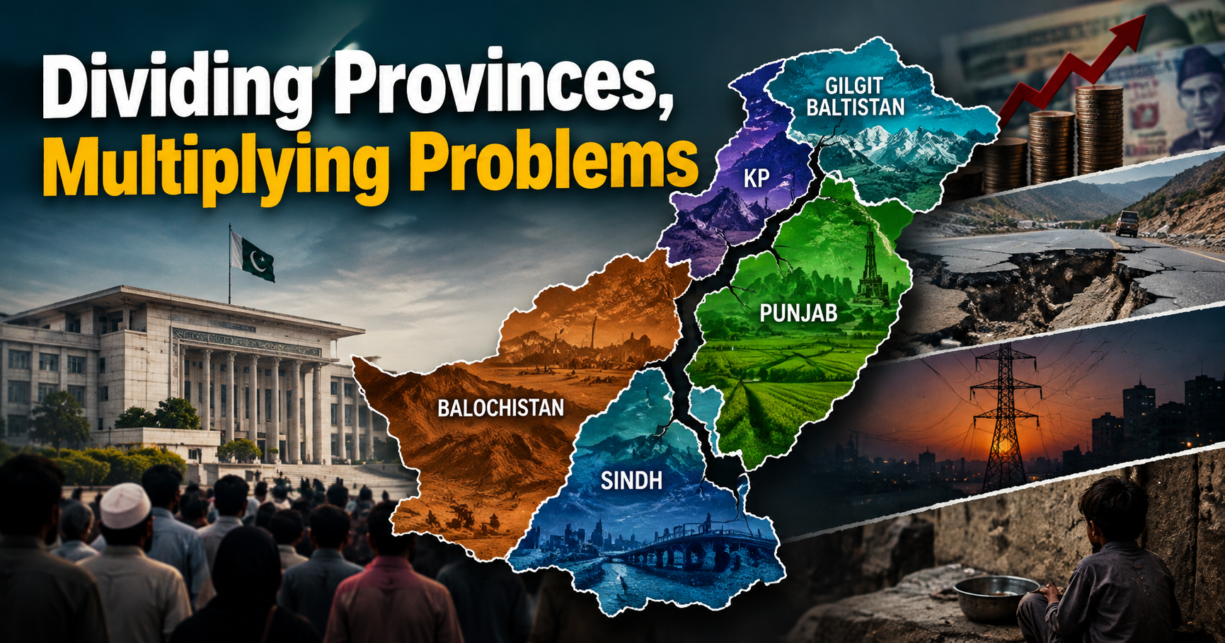 Dividing Provinces, Multiplying Problems