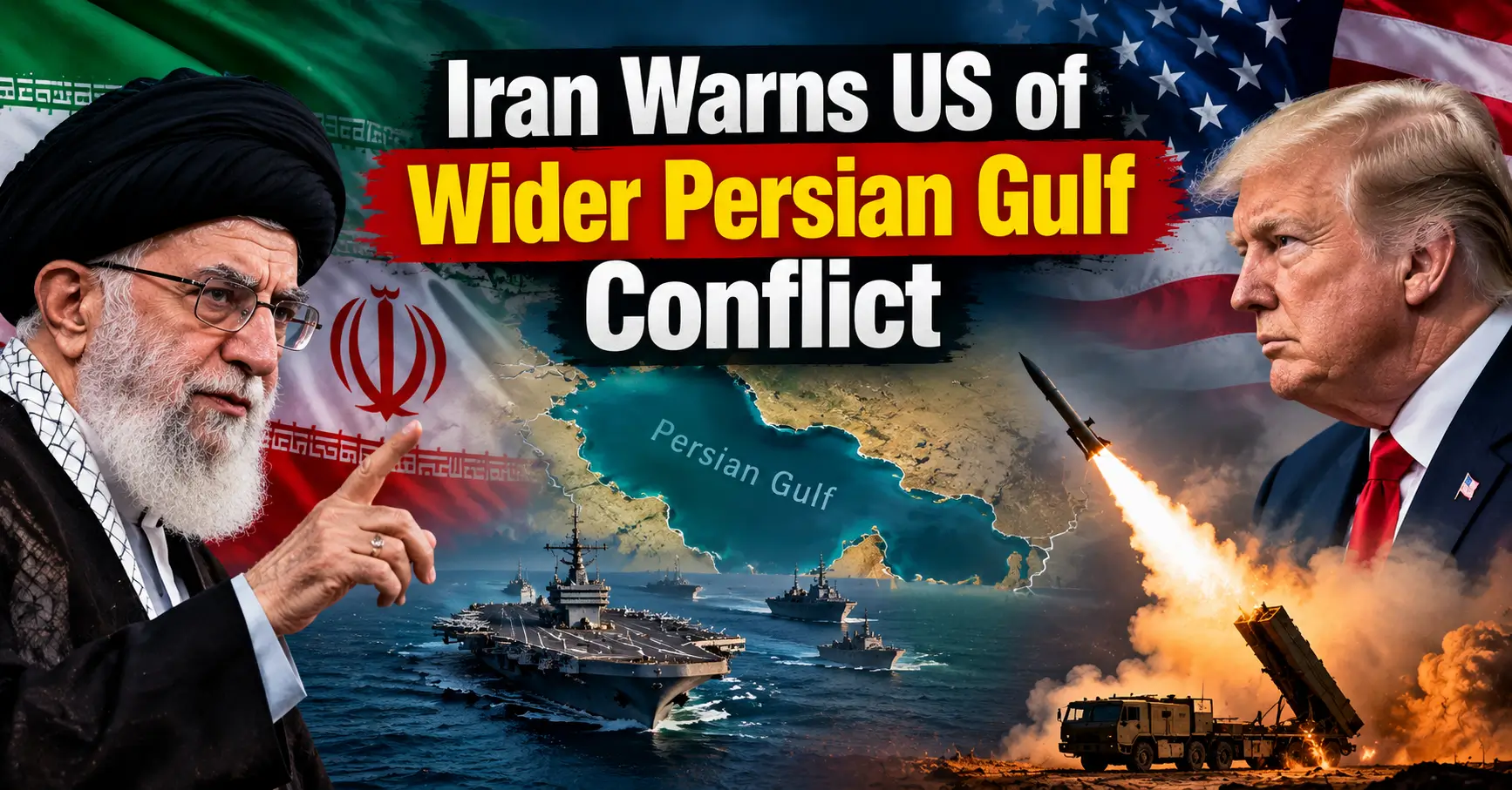 Iran Warns US of Wider Persian Gulf Conflict