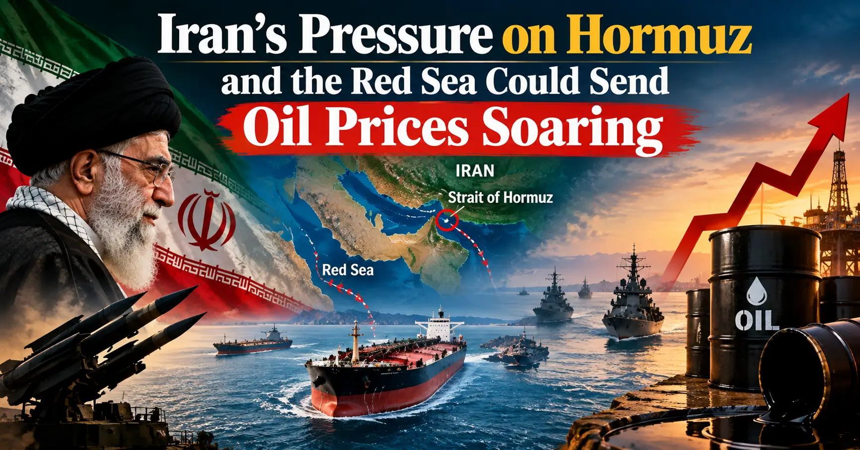 “Iran’s Pressure on Hormuz and the Red Sea Could Send Oil Prices Soaring”