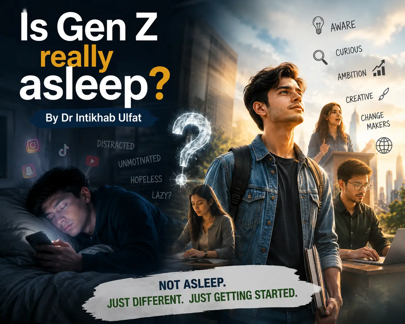 Is Gen Z really asleep? By Dr Intikhab Ulfat