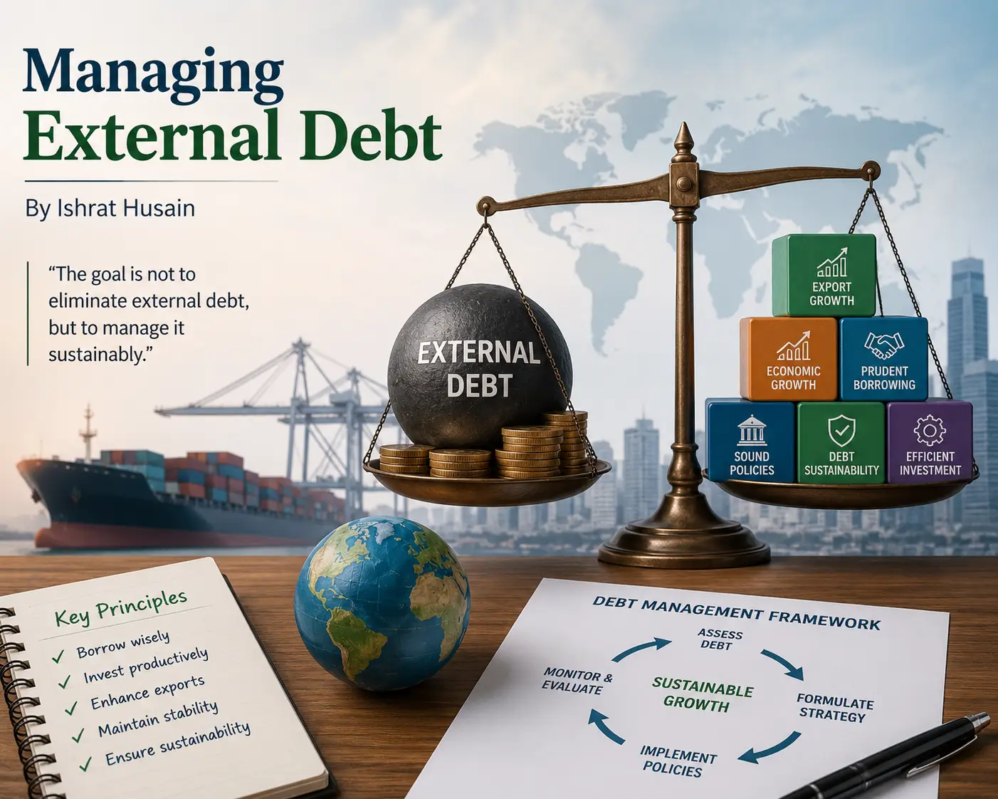Managing external debt By Ishrat Husain