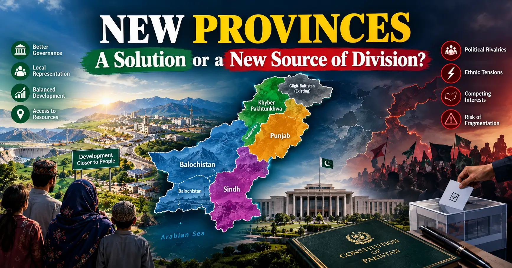 New Provinces: A Solution or a New Source of Division?