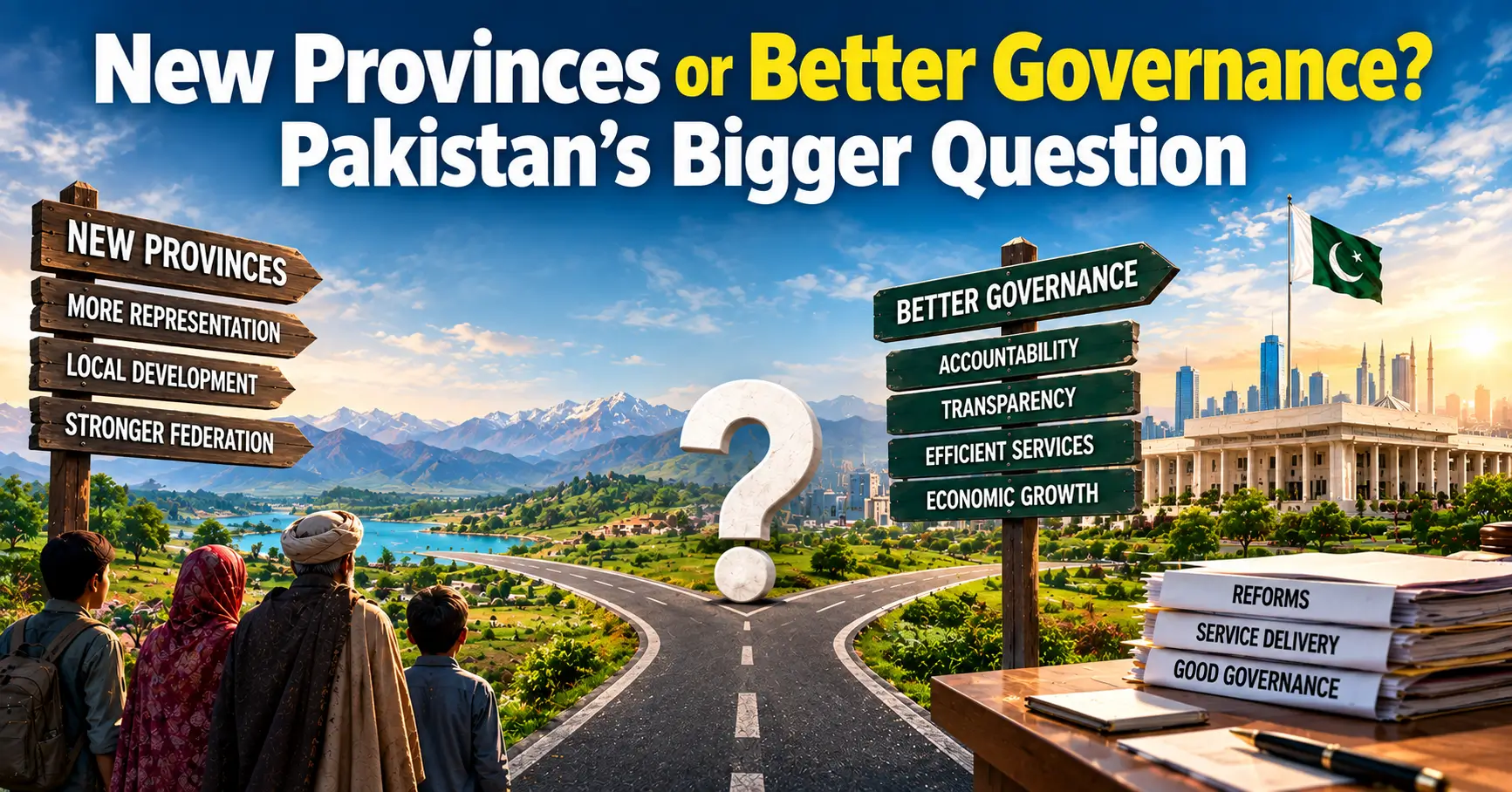 New Provinces or Better Governance? Pakistan’s Bigger Question