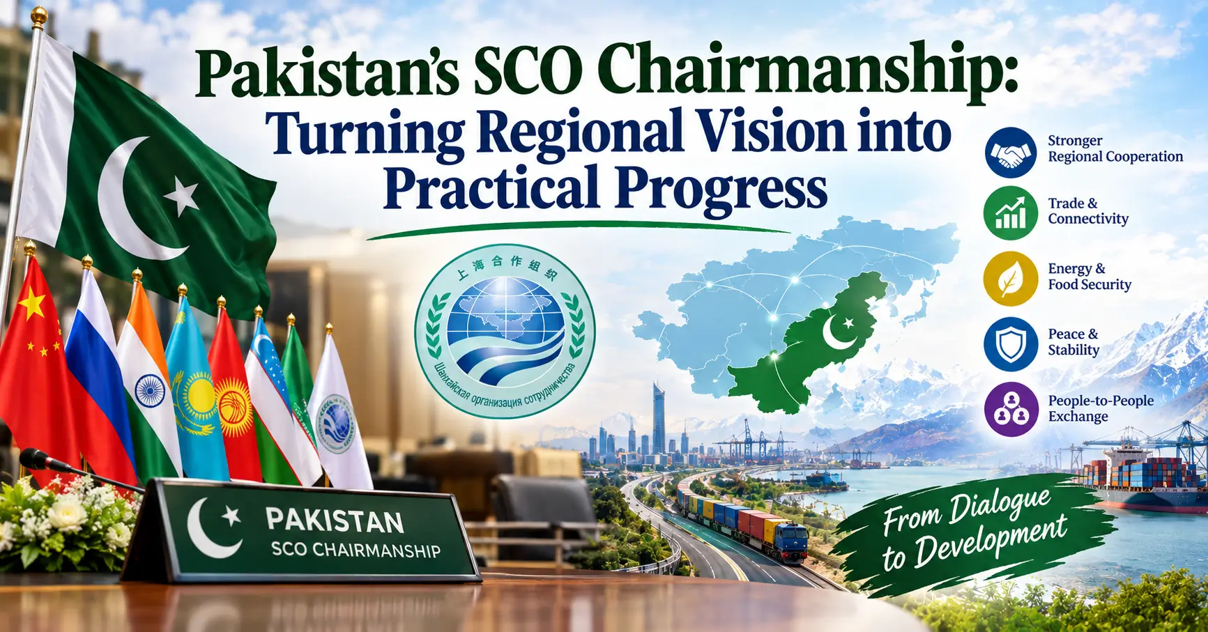 Pakistan’s SCO Chairmanship: Turning Regional Vision into Practical Progress