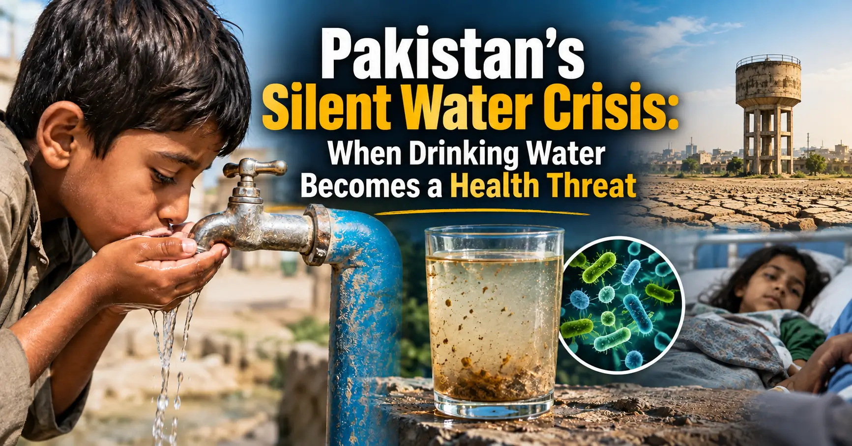 Pakistan’s Silent Water Crisis: When Drinking Water Becomes a Health Threat