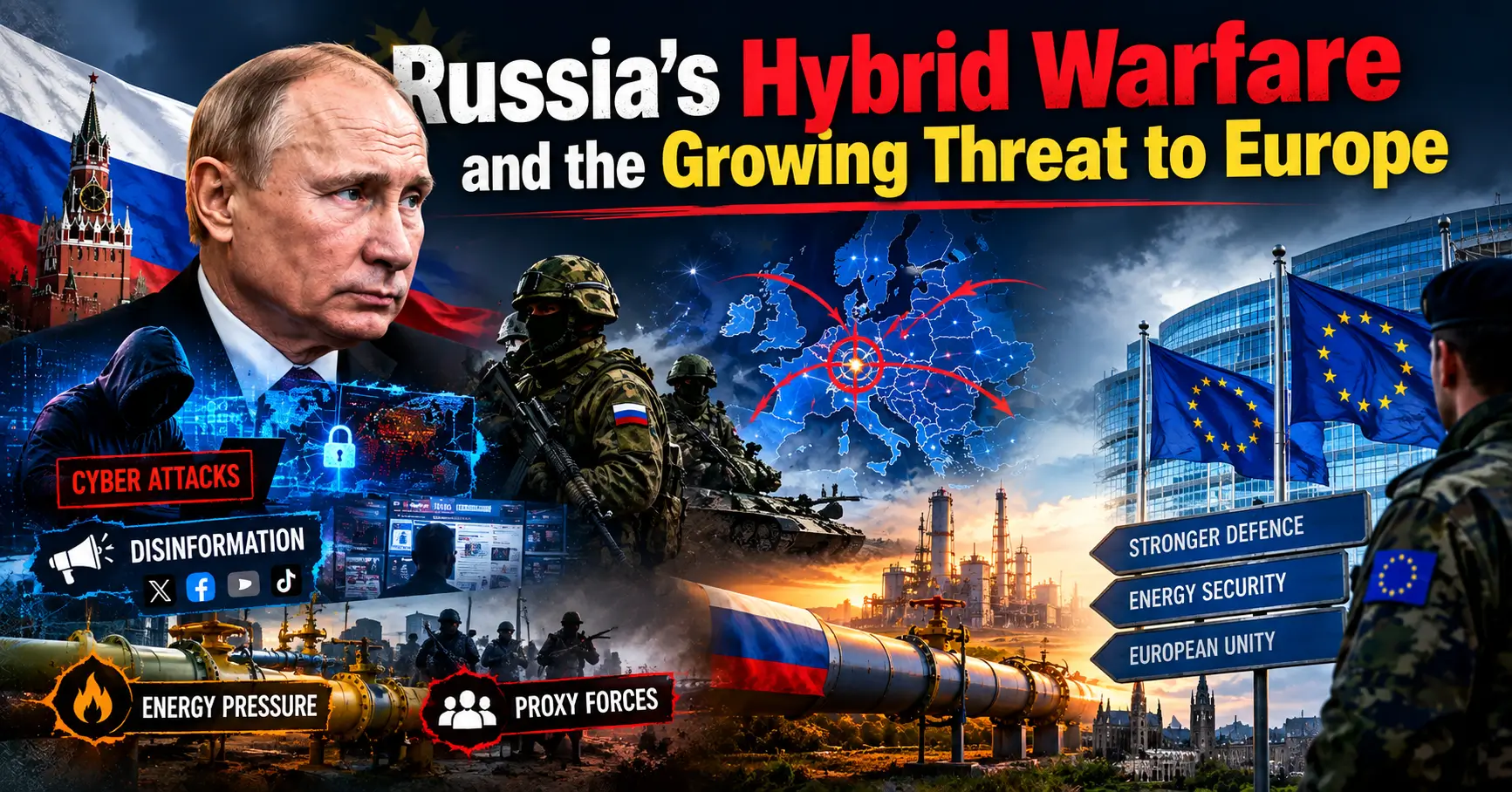 Russia’s Hybrid Warfare and the Growing Threat to Europe