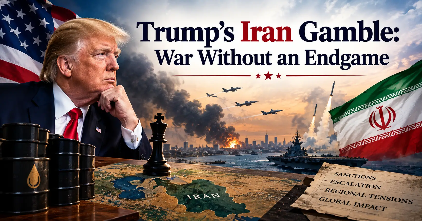 Trump’s Iran Gamble: War Without an Endgame