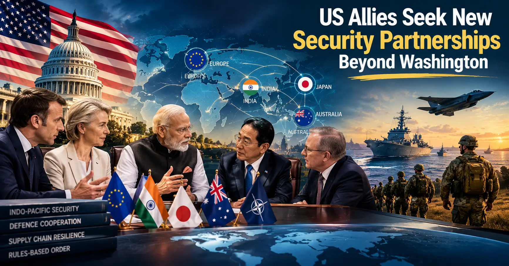US Allies Seek New Security Partnerships Beyond Washington