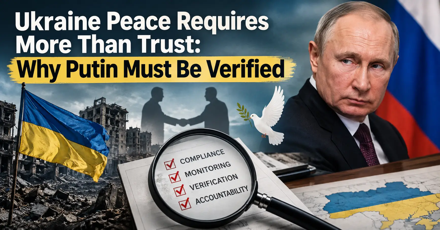 Ukraine Peace Requires More Than Trust: Why Putin Must Be Verified