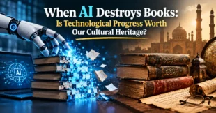 When AI Destroys Books: Is Technological Progress Worth Our Cultural Heritage?