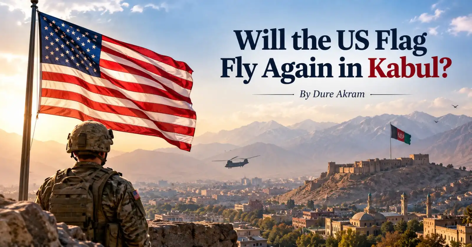Will the US Flag Fly Again in Kabul? By Dure Akram